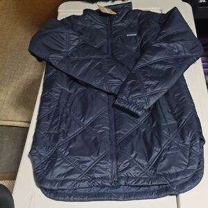 Patagonia Women's Dark Blue Puffer Jacket